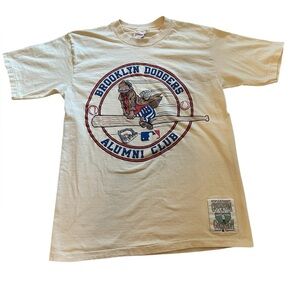 VTG Rare 80’s Brooklyn Dodgers Cooperstown Collection Shirt Nutmeg Size Large